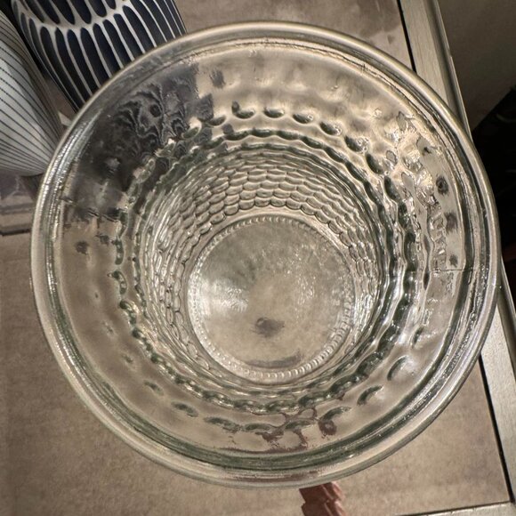 New Large Recycled Glass Vases 2 Two Beehive pattern - Picture 4 of 7